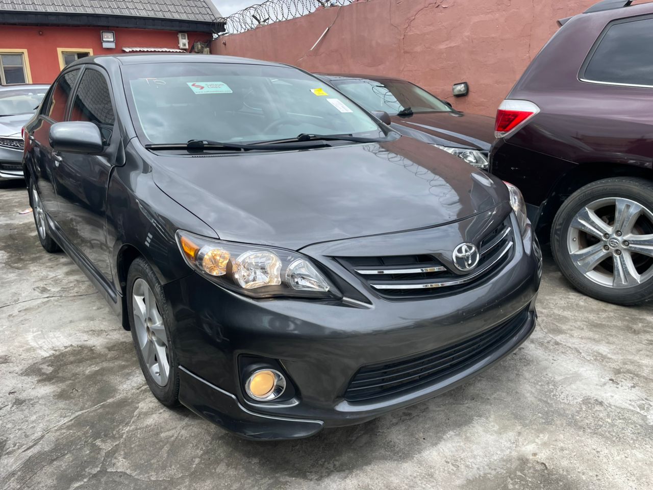 Toyota Corolla S Dark Grey Sedan