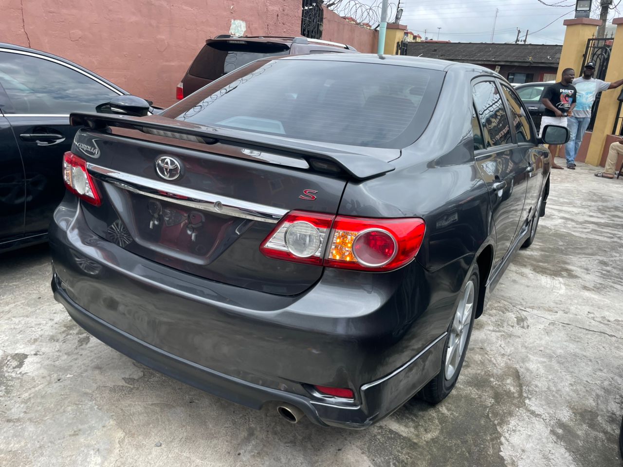 Toyota Corolla S Dark Grey Sedan