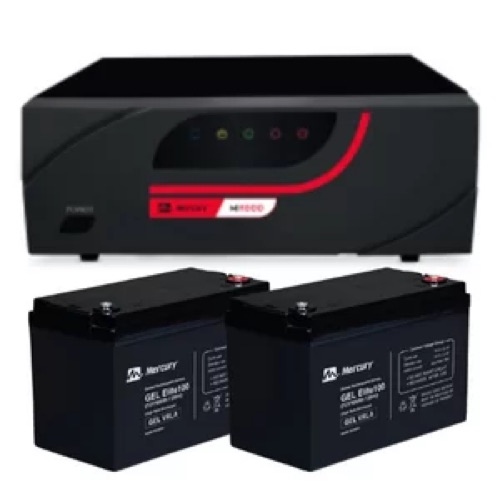 Mercury 1.6kva 2x 100ah Batteries Bachelor’s Inverter System