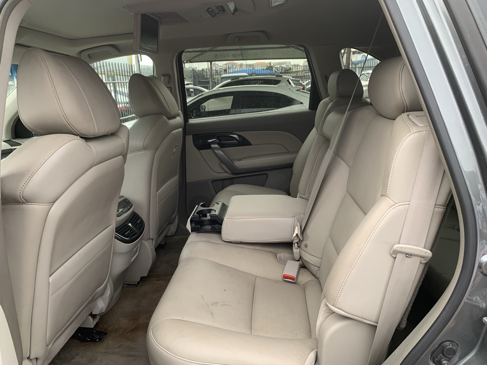 2008 Acura MDX SUV, Grey with Leather Interior