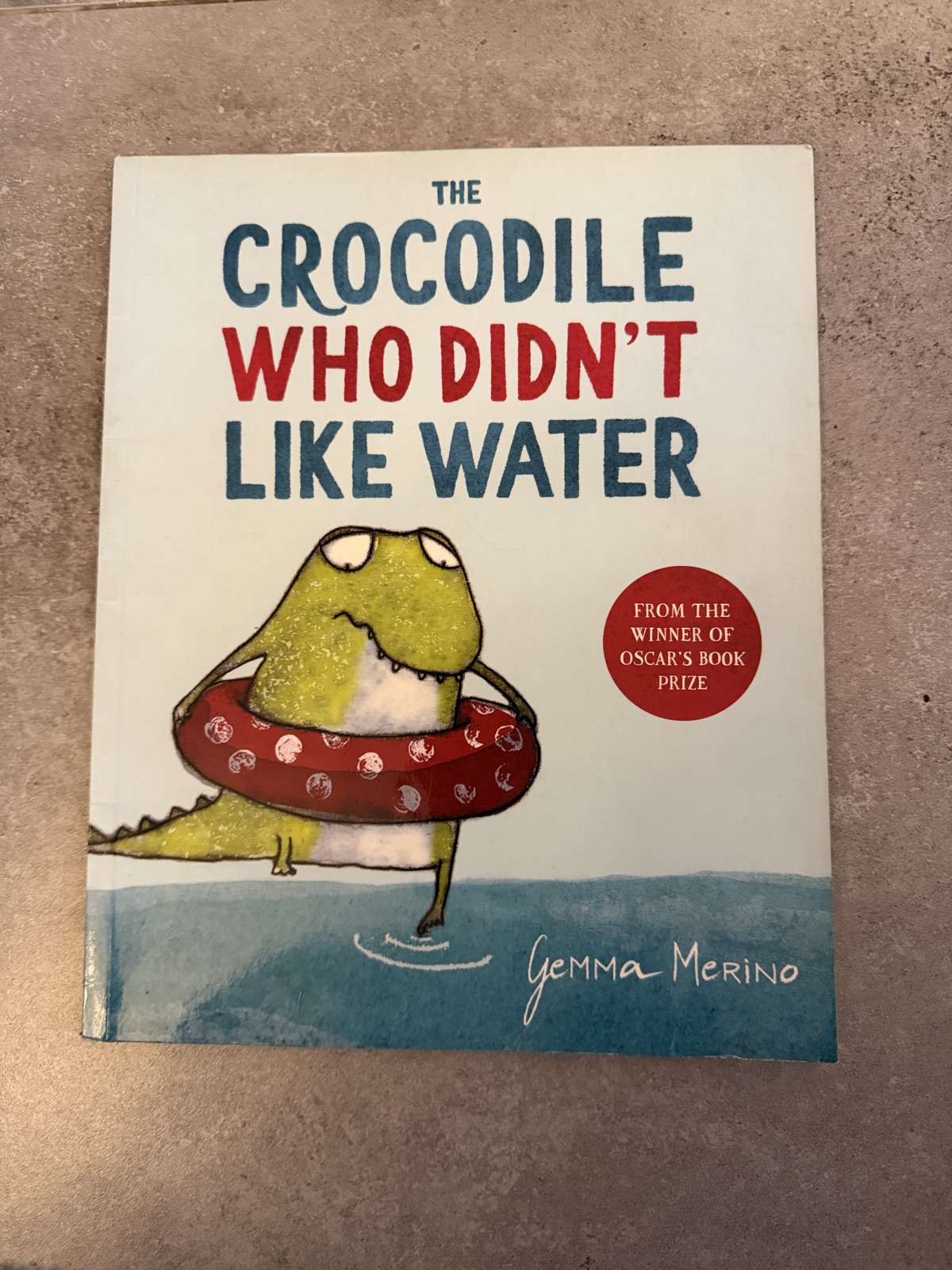 The Crocodile Who Didn't Like Water Children's Book