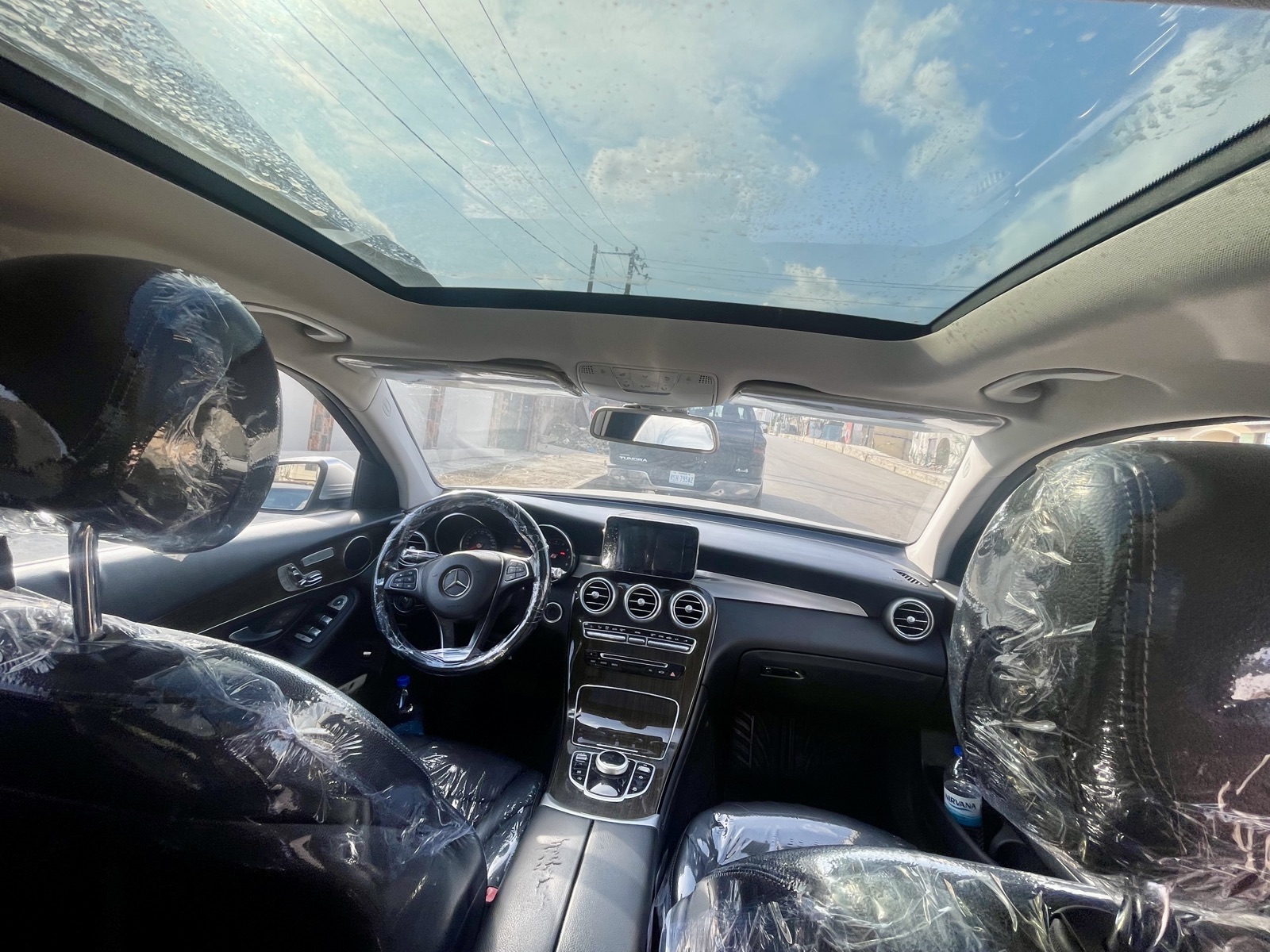 Mercedes-Benz GLC 300 Silver SUV with Panoramic Sunroof GLC300