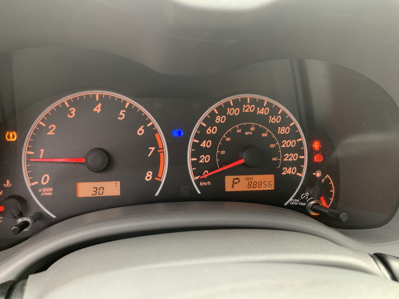 Toyota Corolla CE, Dark Grey Sedan