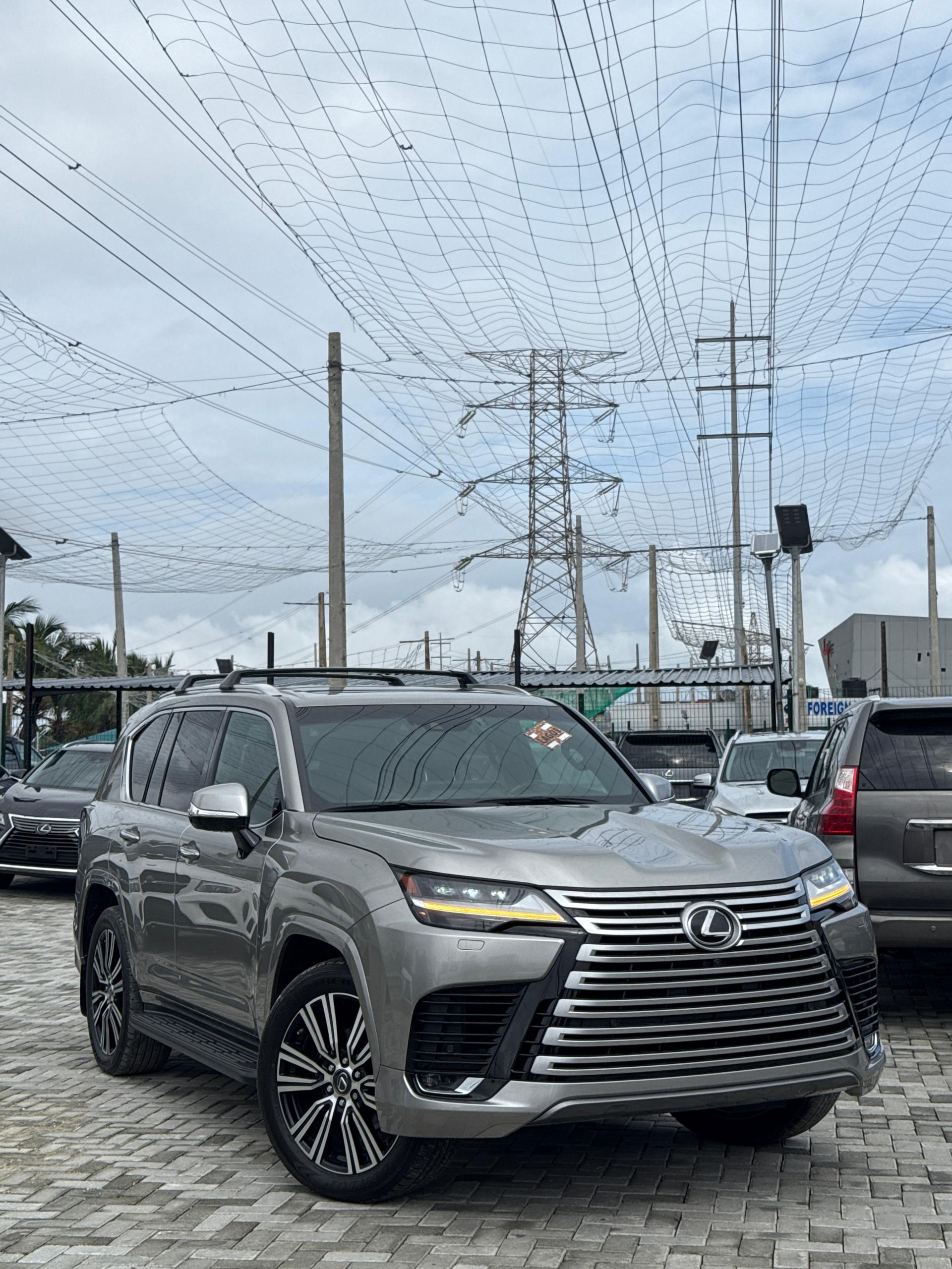 Lexus LX 500, Silver SUV for Sale