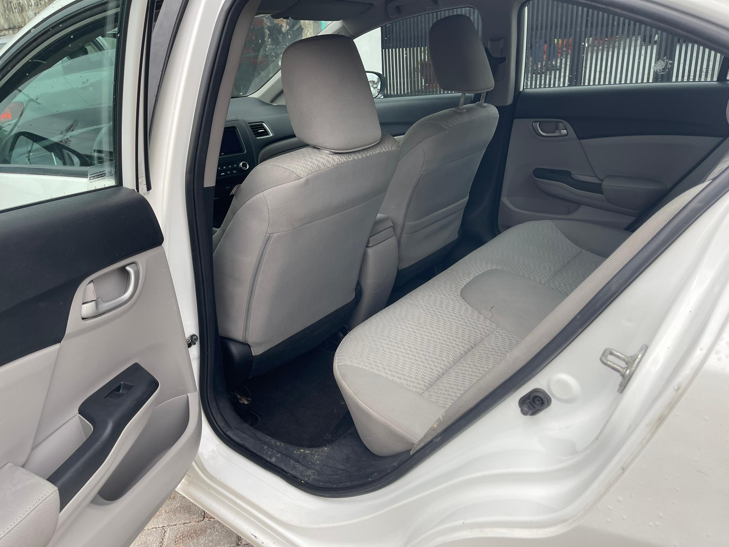 Honda Civic White Sedan
