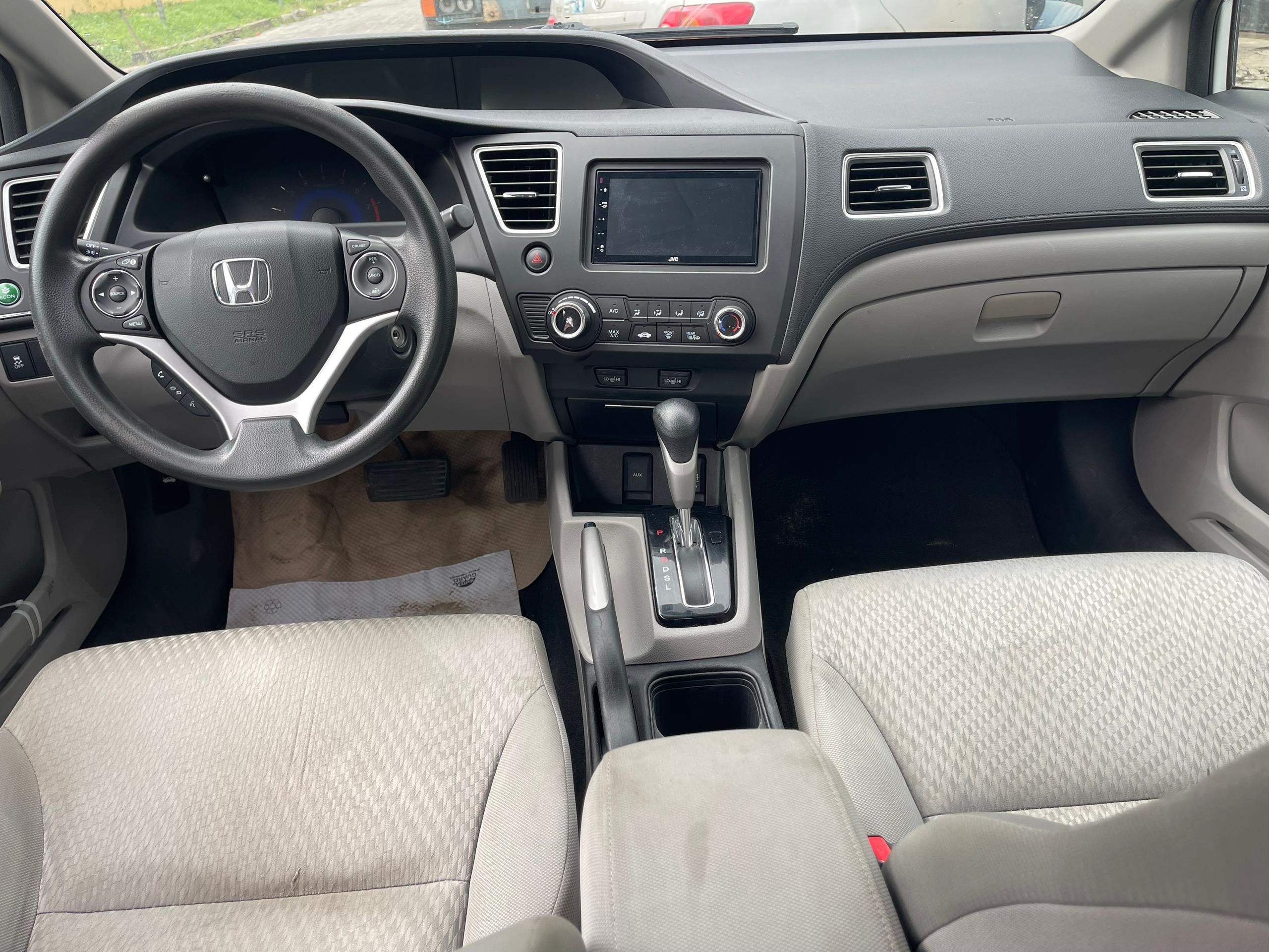 Honda Civic White Sedan