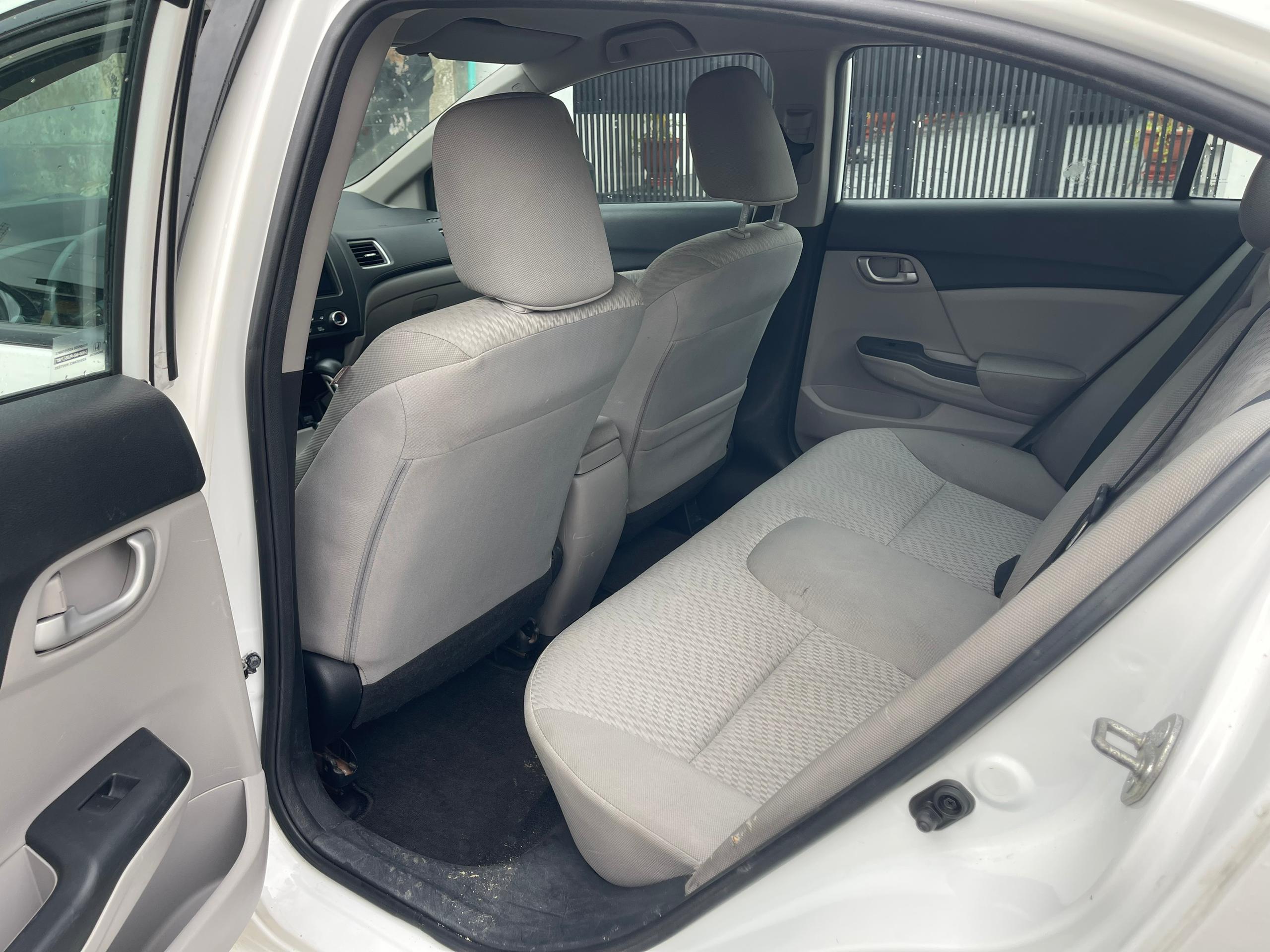 Honda Civic White Sedan