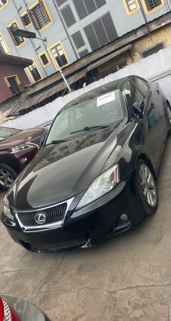 Lexus IS 250, Black Sedan