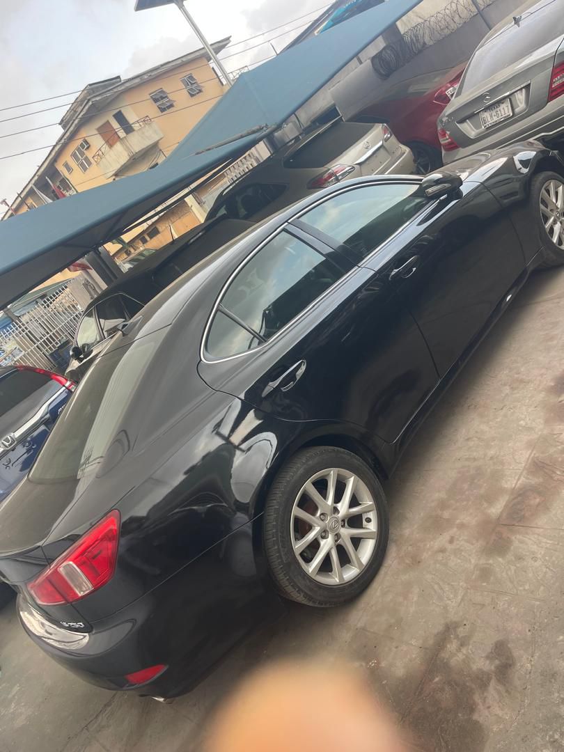 Lexus IS 250, Black Sedan