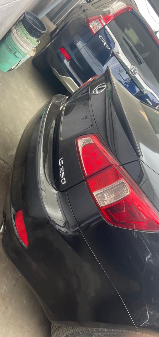 Lexus IS 250, Black Sedan