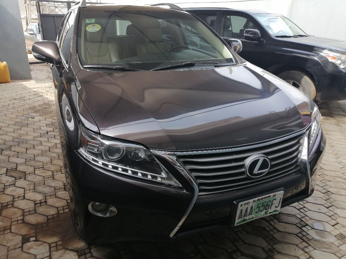 Lexus RX 350 SUV, Brown with Leather Interior