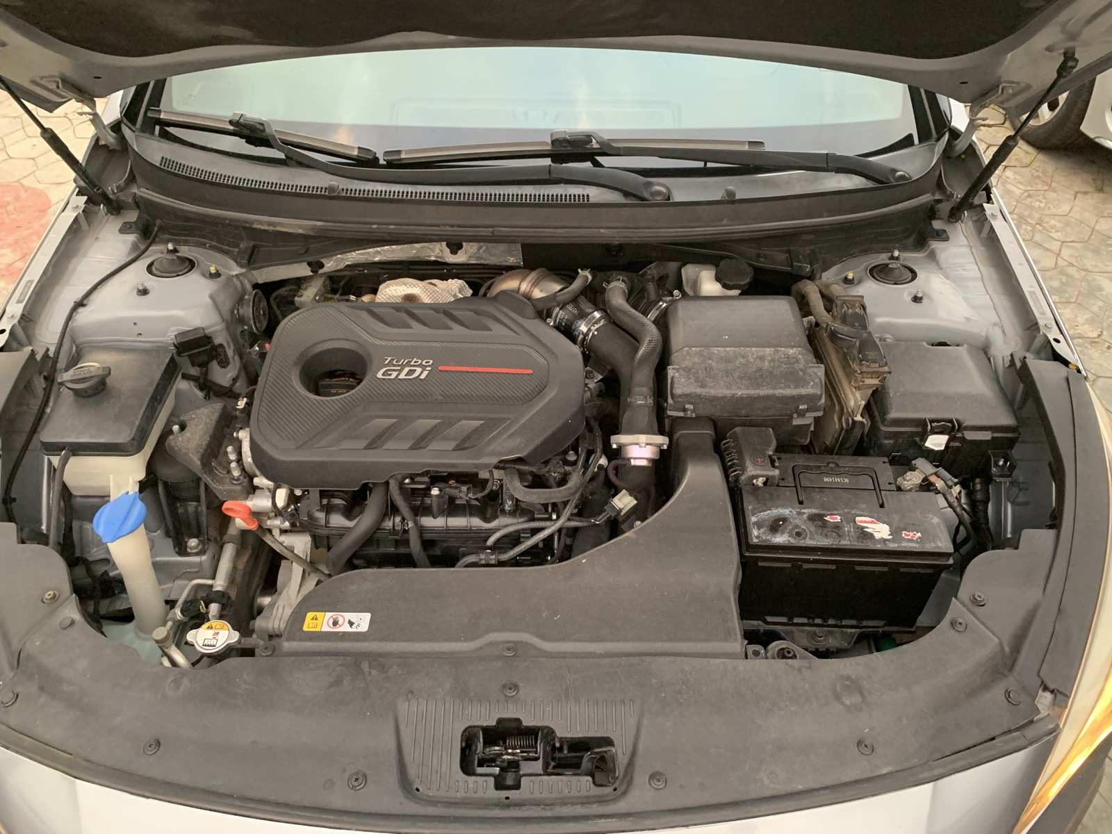 2015 Hyundai Sonata Sport 2.0T Silver Sedan