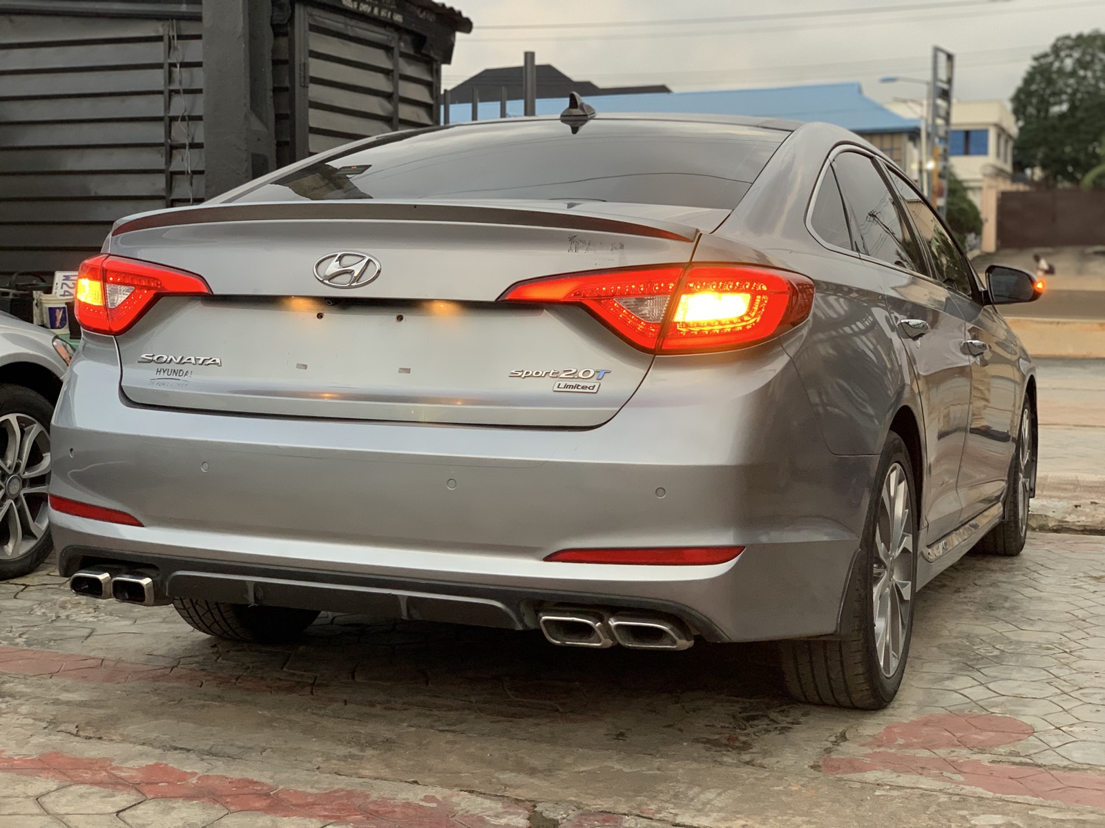 2015 Hyundai Sonata Sport 2.0T Silver Sedan