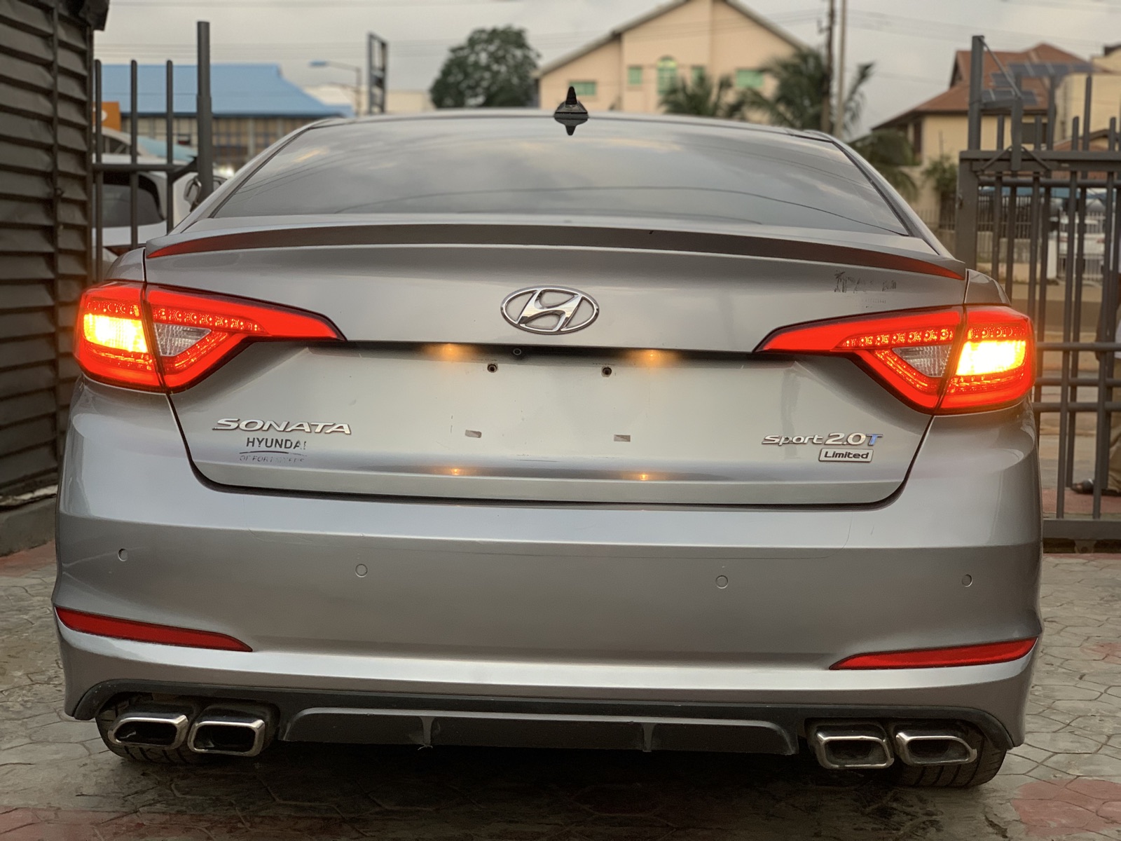2015 Hyundai Sonata Sport 2.0T Silver Sedan