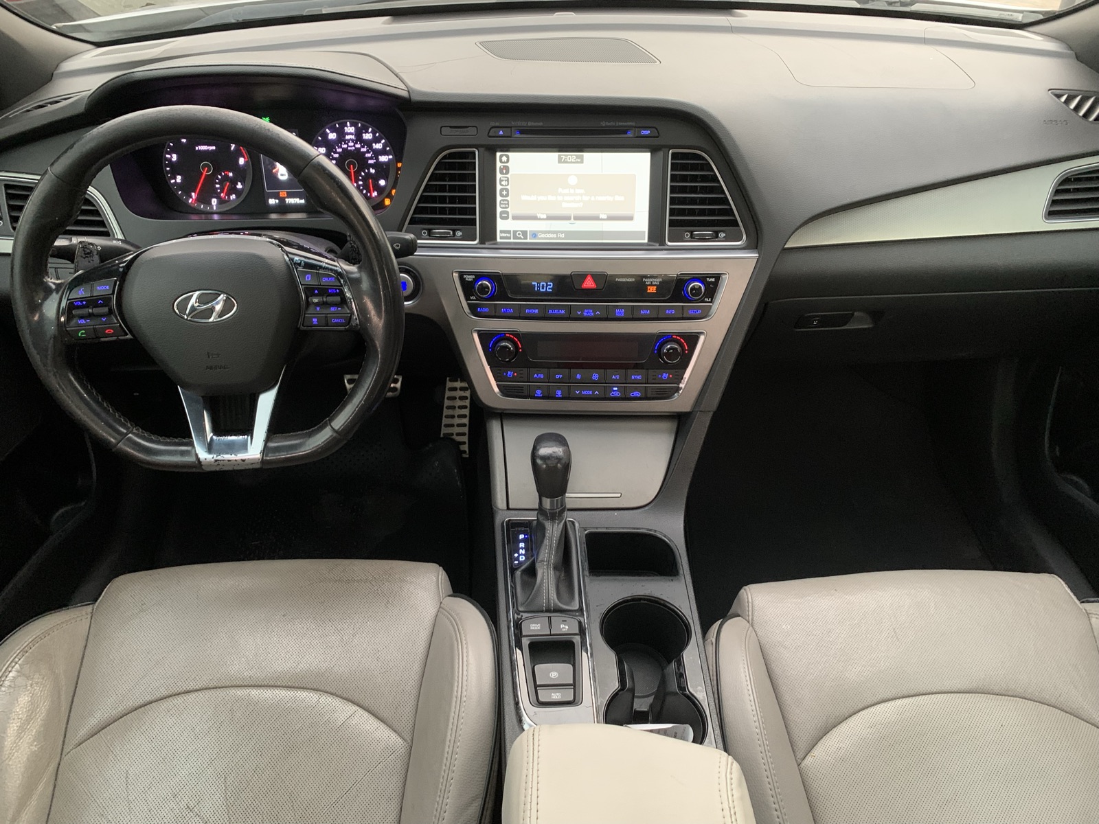 2015 Hyundai Sonata Sport 2.0T Silver Sedan