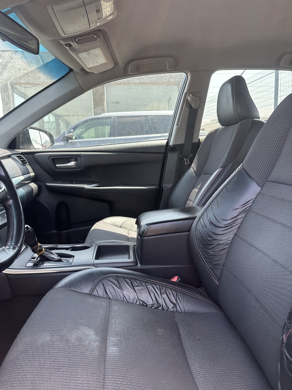 Toyota Camry for Rent, Black Interior
