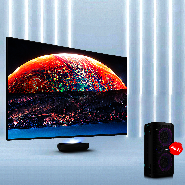 Hisense 120″ L9 Series Laser 4K HDR Smart TV