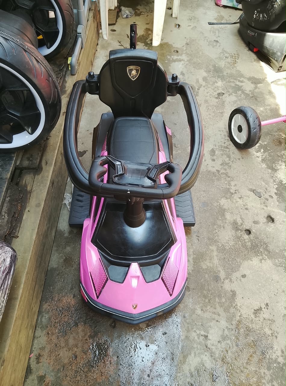 Pink Toy Car