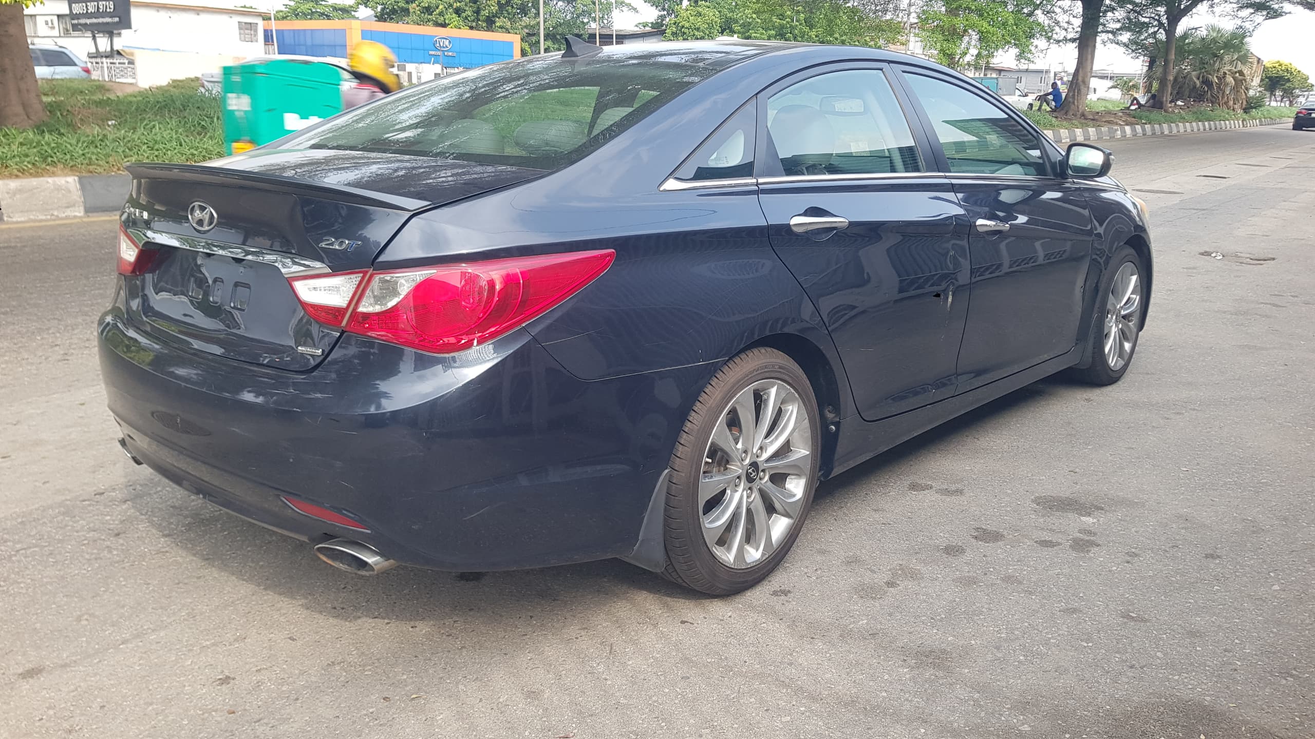 Hyundai Sonata 20T Dark Blue Sedan