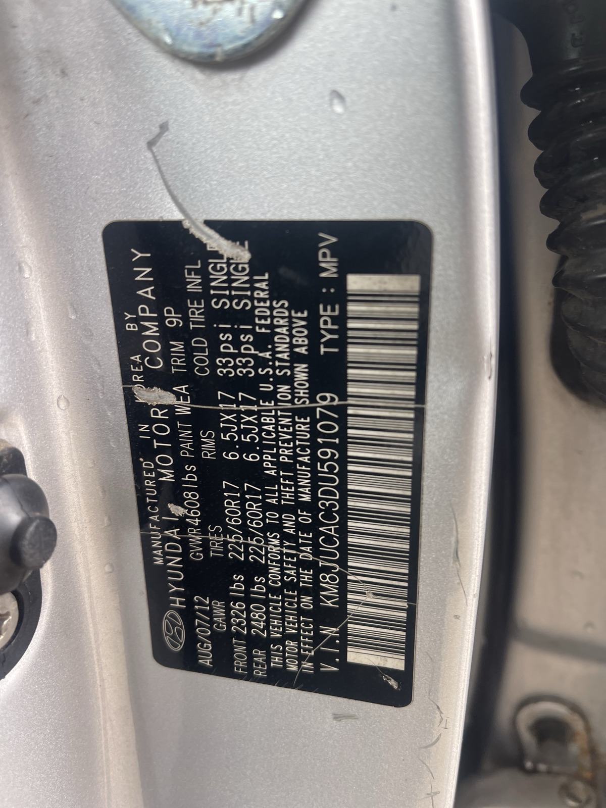 Hyundai Tucson 2014 Silver SUV for Sale