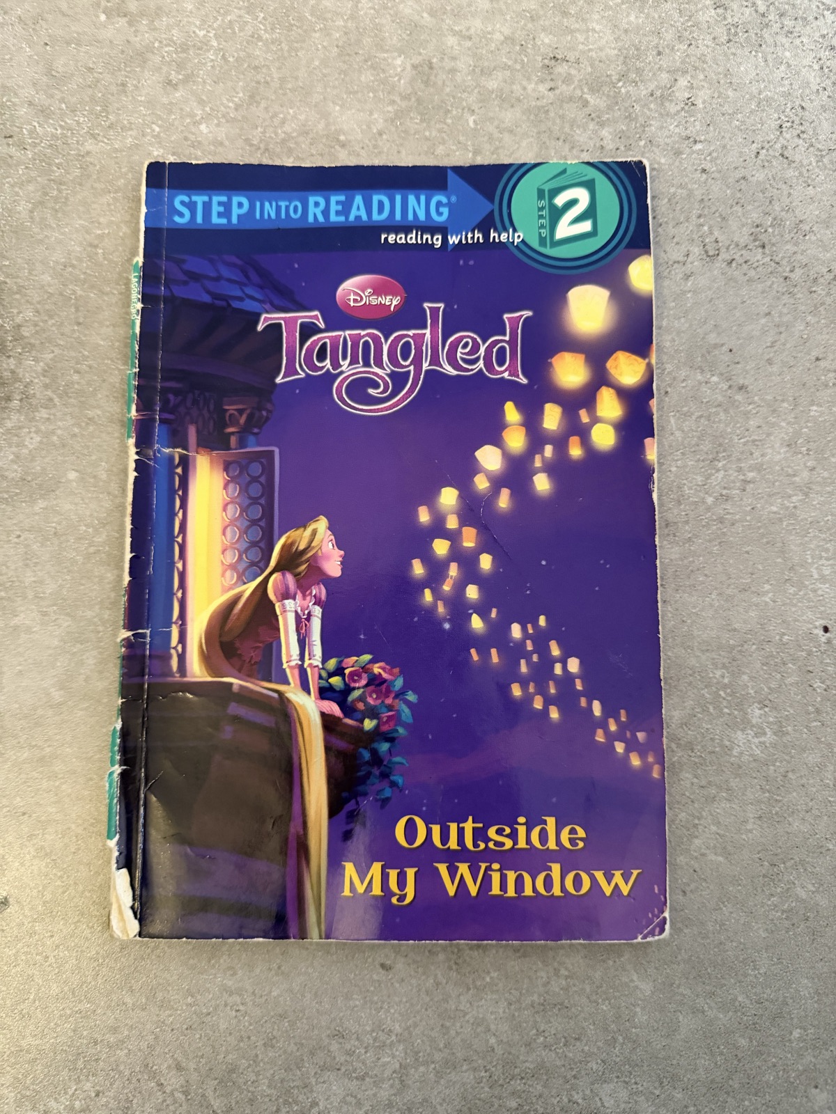 Disney Tangled Outside My Window Step 2 Reading Book