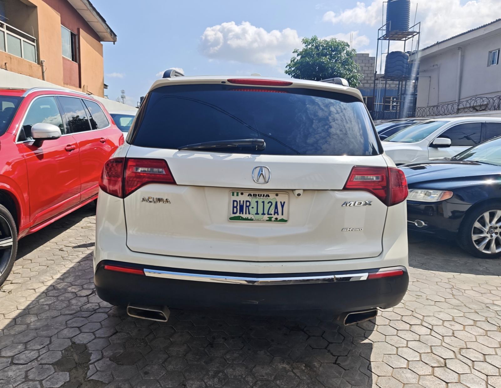 Registered 2012 Acura MDX White SUV for Sale