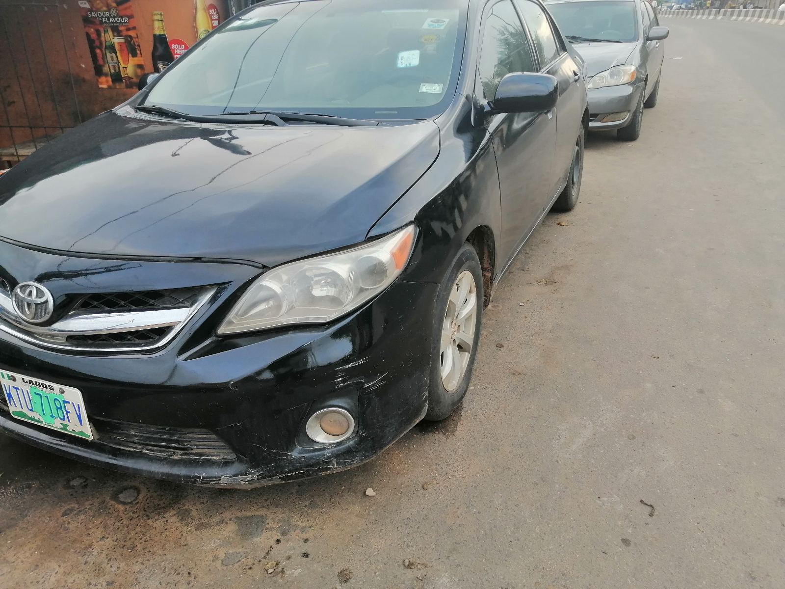 2010 Toyota Corolla LE Black Sedan