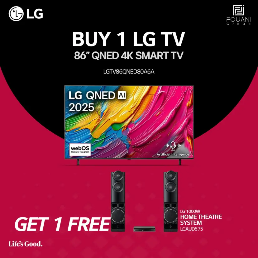 LG 86" QNED 4K Smart TV
