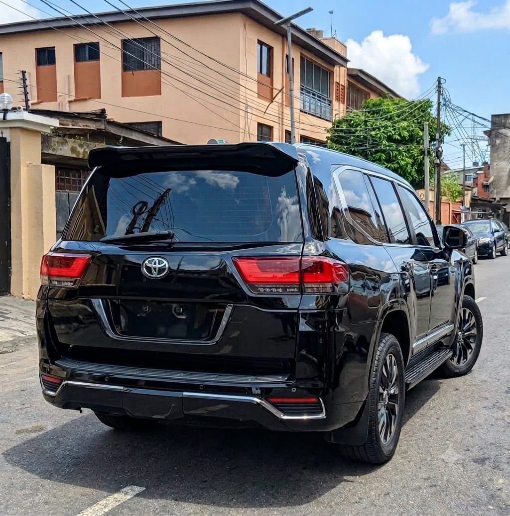 Toyota Land Cruiser 2015 upgraded to 2022 Black SUV for Sale