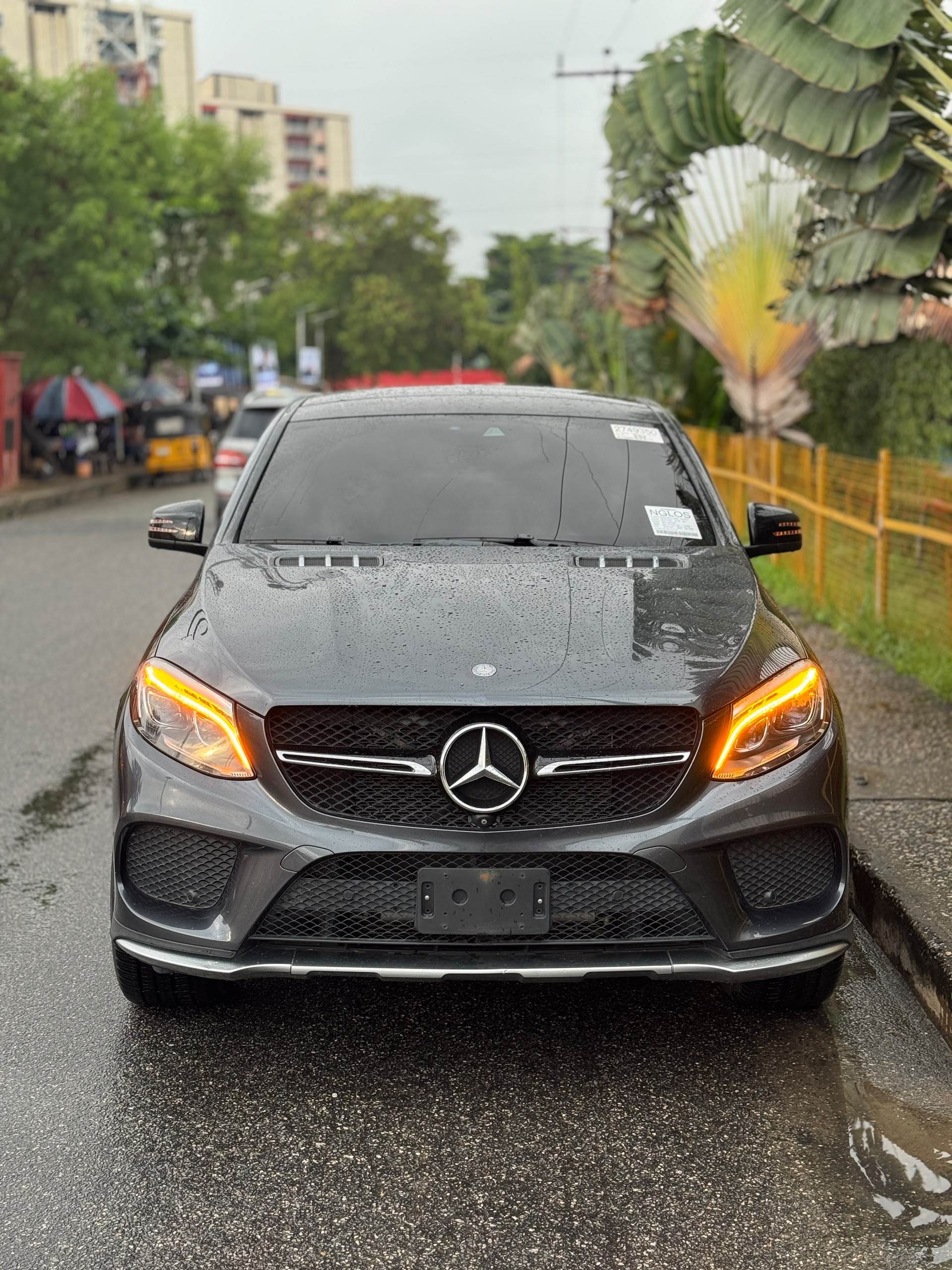 Mercedes-Benz GLE 450, Dark Grey Coupe SUV