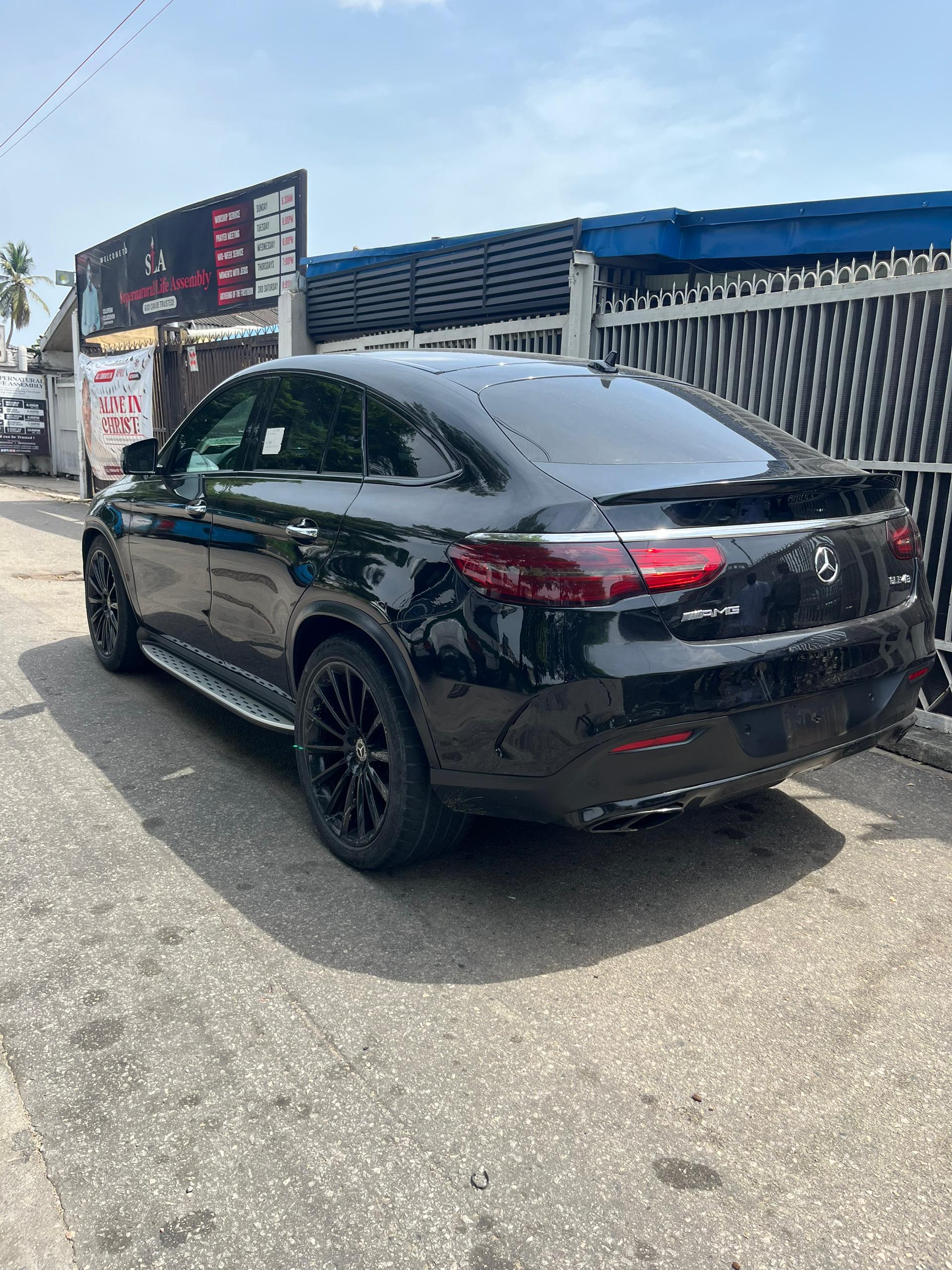 Mercedes-Benz GLE-Class Coupe Black
