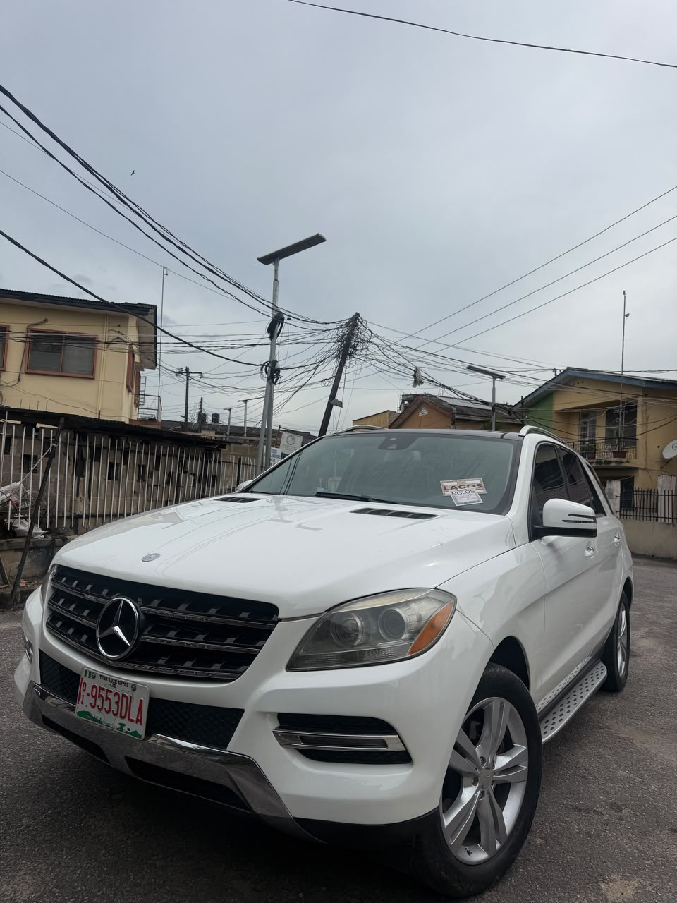 Mercedes-Benz ML 350 White SUV ML350
