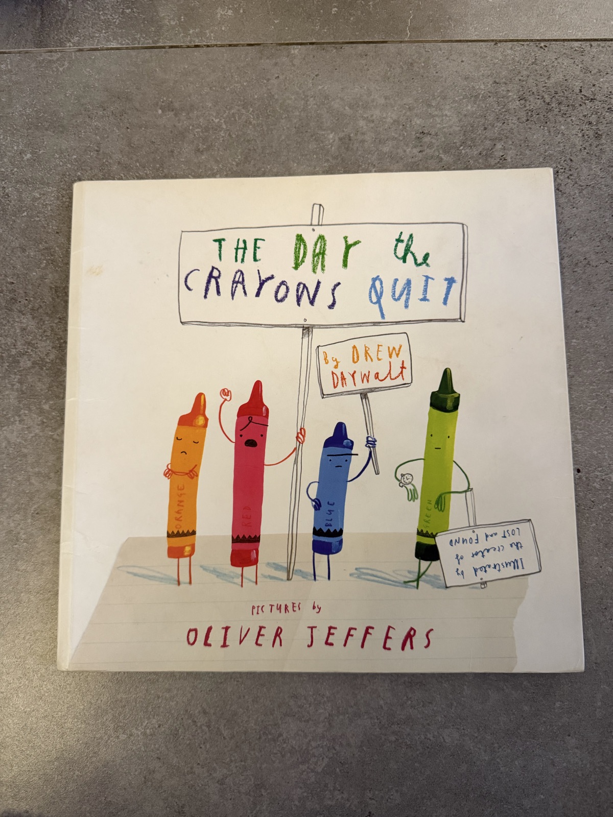 The Day the Crayons Quit Children's Book