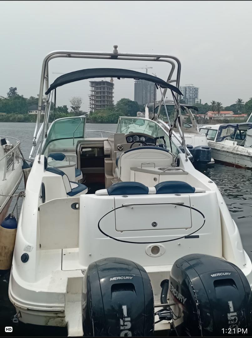Sea Ray Speed Boat, White