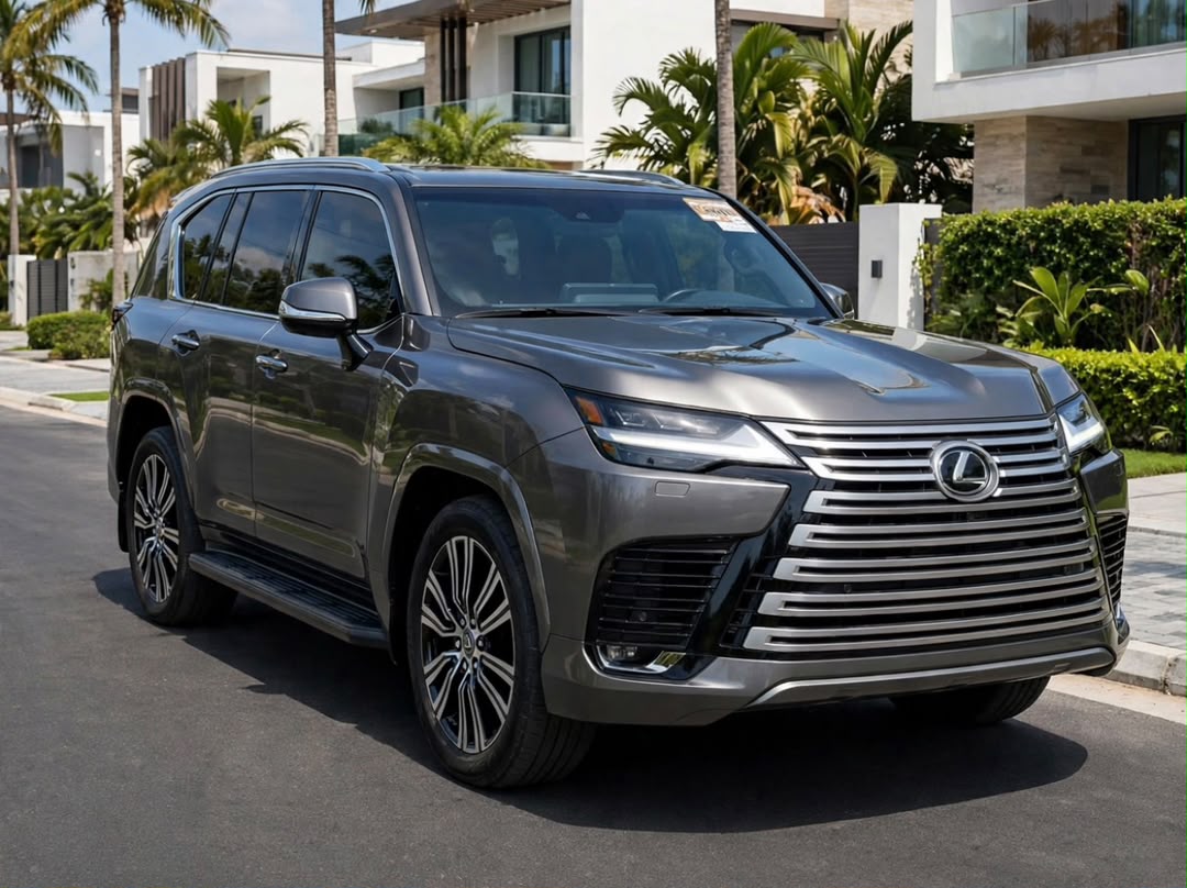 Lexus LX 600 SUV, Grey