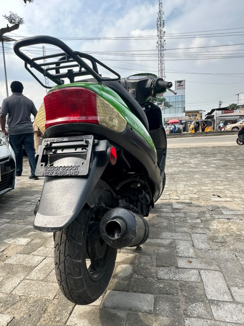 Suzuki RX-50 Scooter, Green