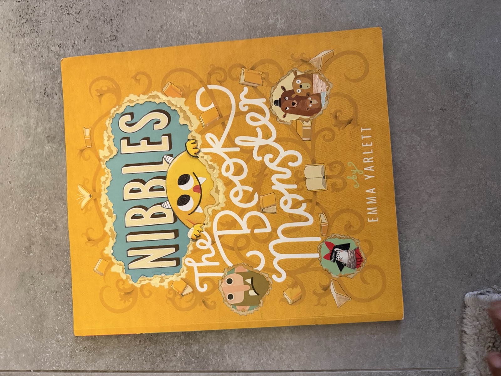 Nibbles The Book Monster Children's Book