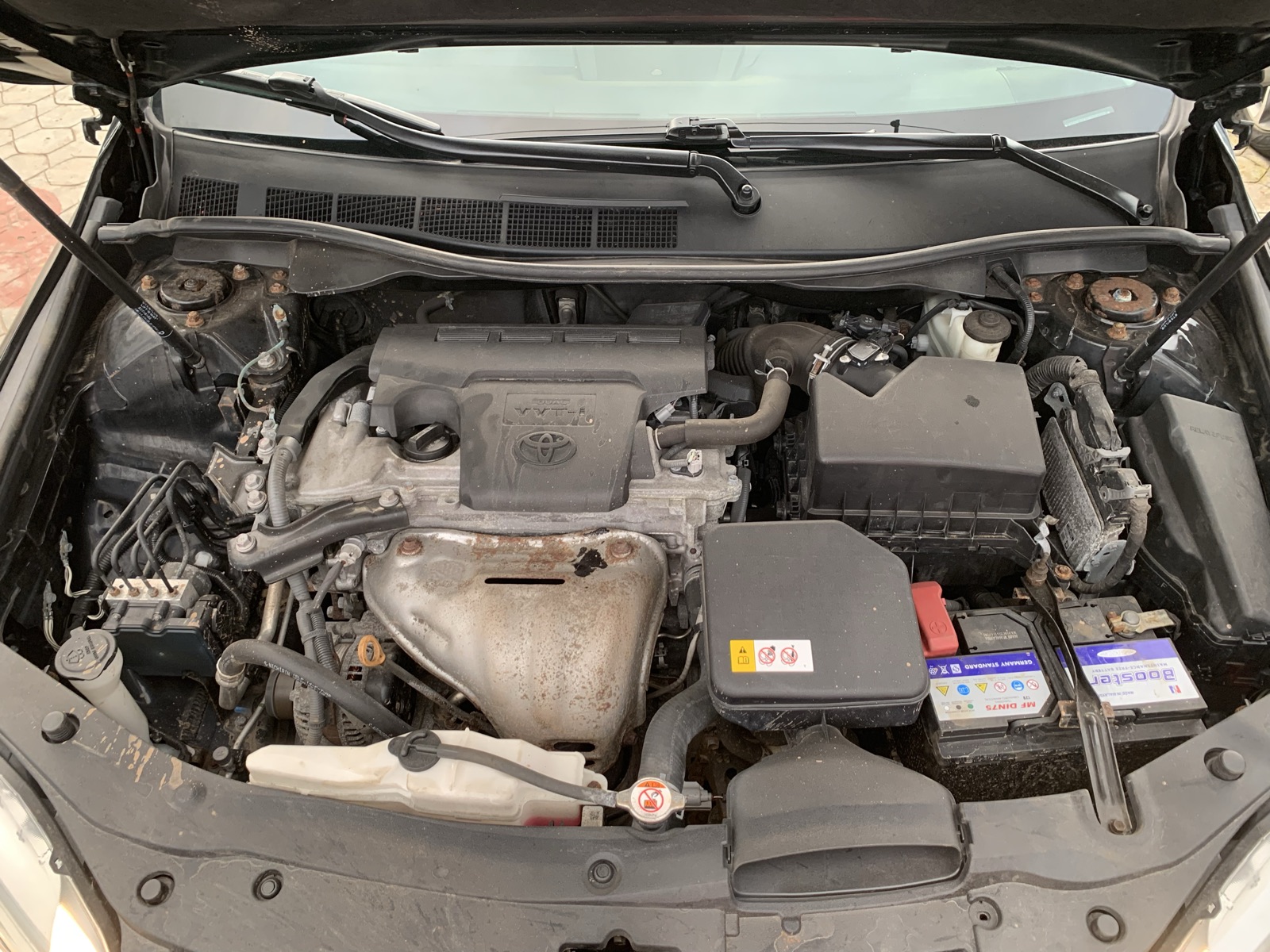 2017 Toyota Camry SE Black Sedan