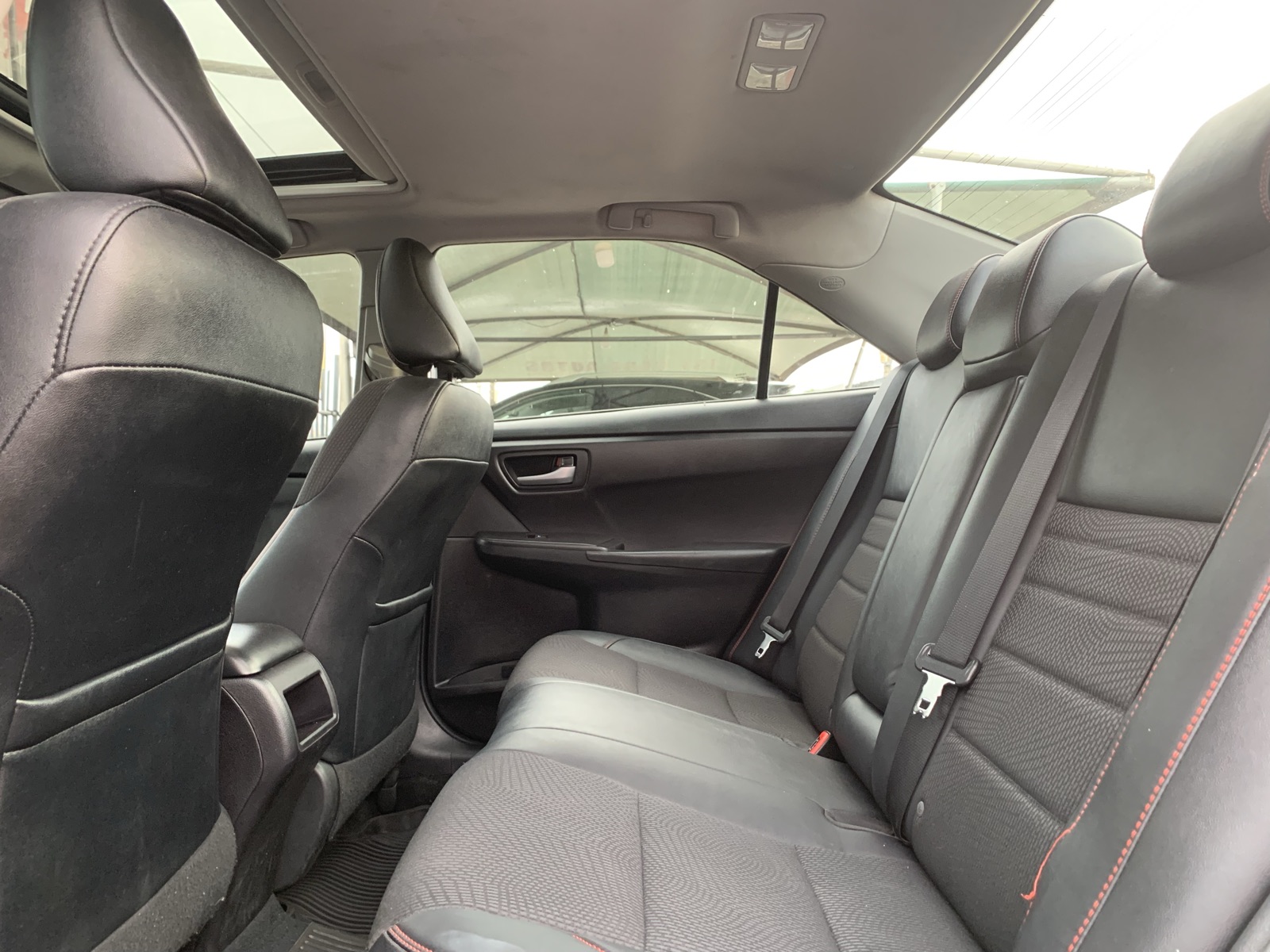 2017 Toyota Camry SE Black Sedan