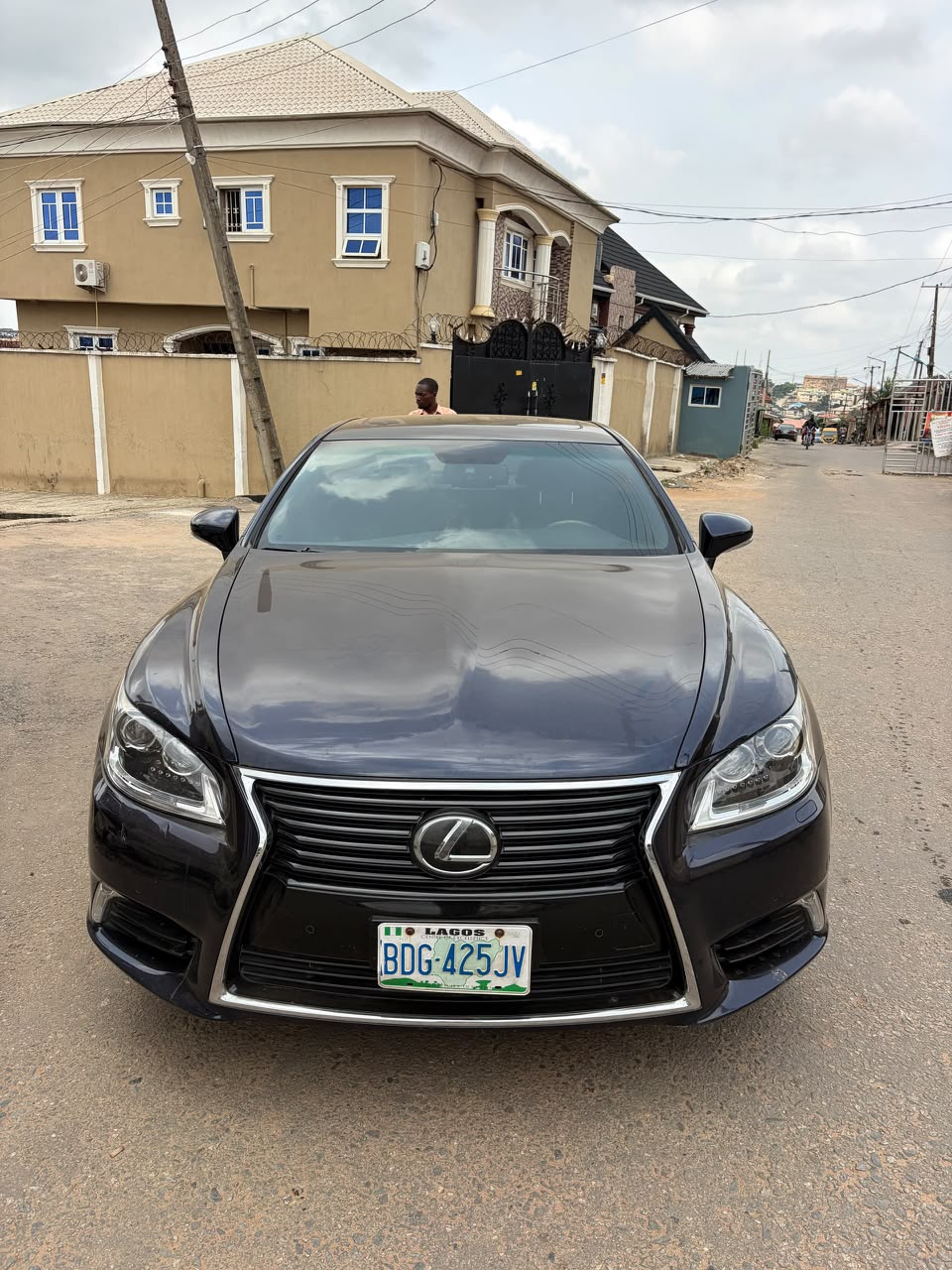 Lexus LS 460 Dark Blue Sedan