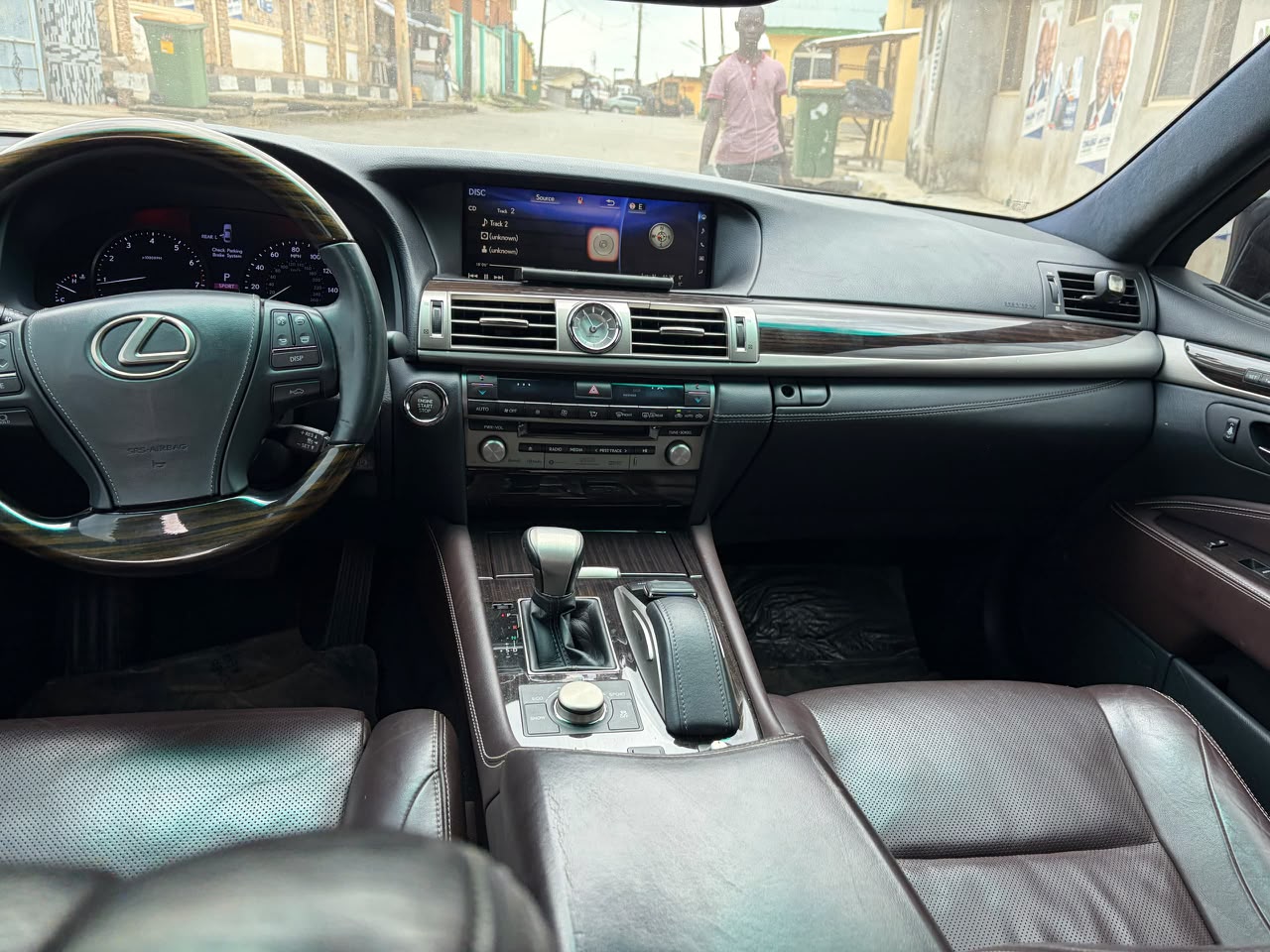 Lexus LS 460 Dark Blue Sedan