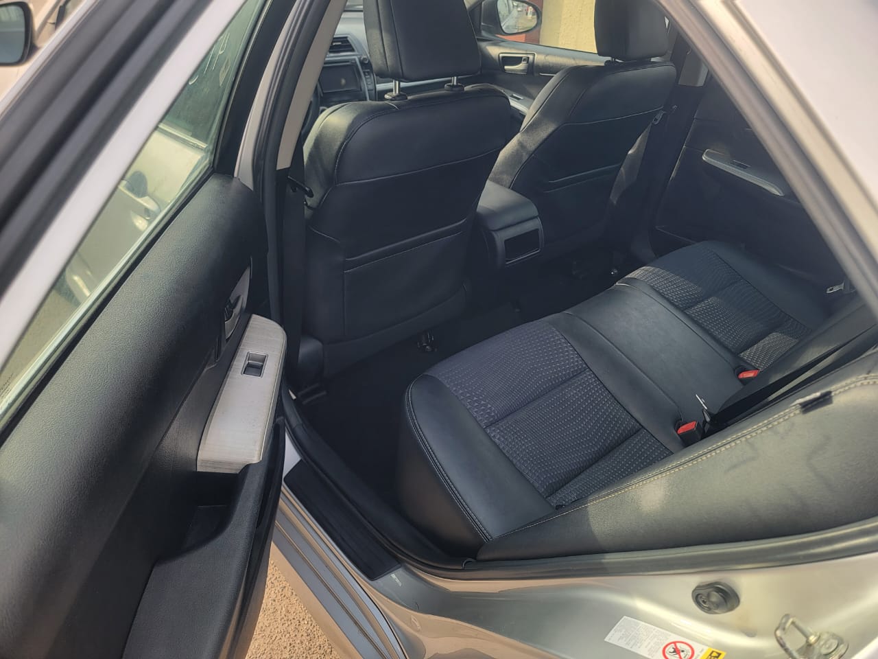 Toyota Camry Silver Sedan with Clean Interior
