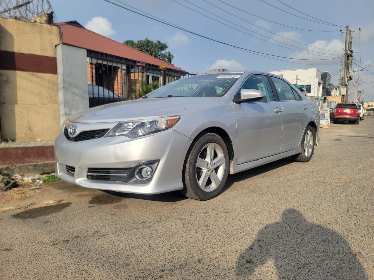Toyota Camry Silver Sedan with Clean Interior