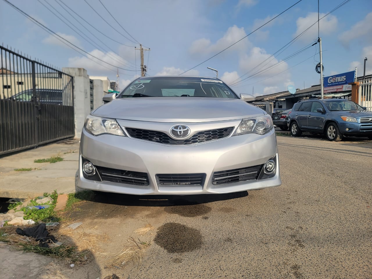 Toyota Camry Silver Sedan with Clean Interior