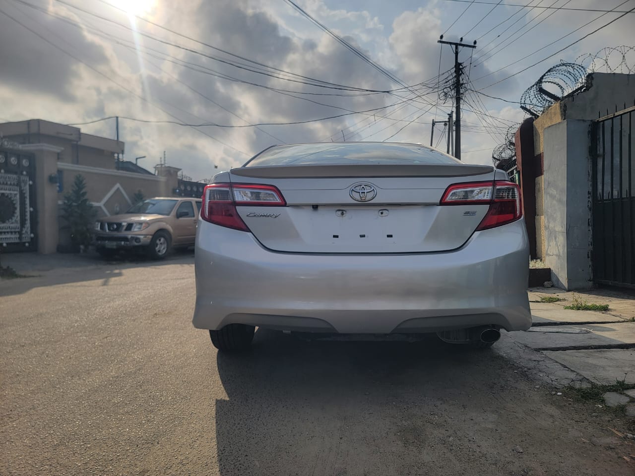 Toyota Camry Silver Sedan with Clean Interior