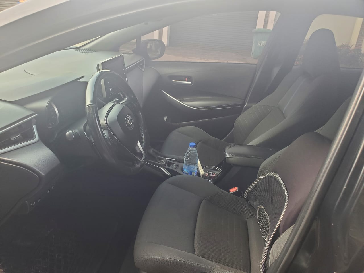 Toyota Corolla Sedan, Black with Sporty Grille