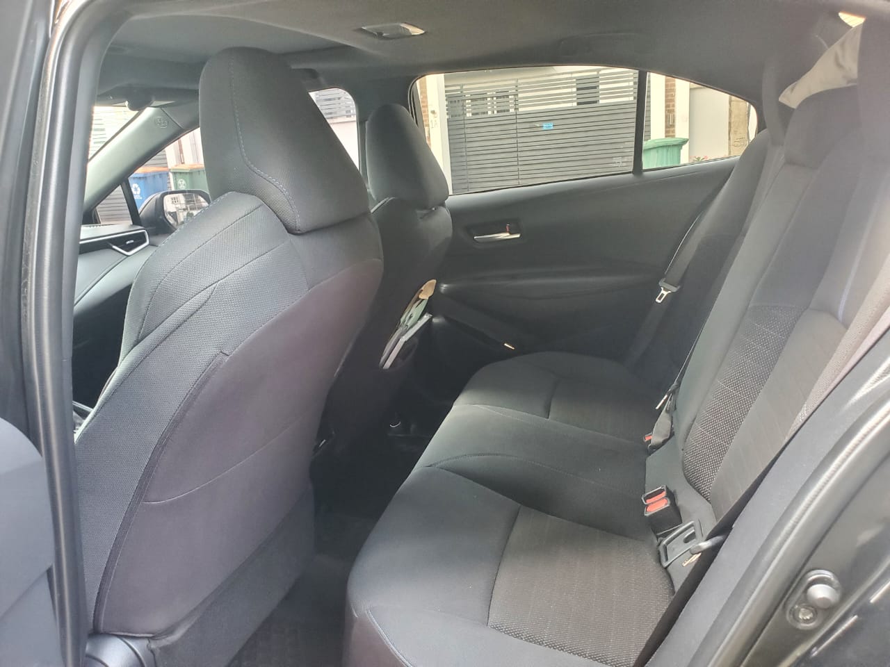 Toyota Corolla Sedan, Black with Sporty Grille