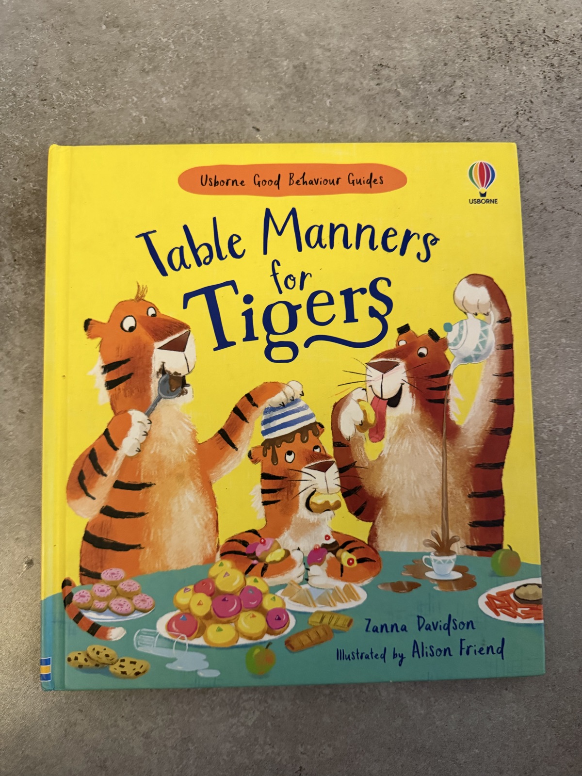 Usborne Table Manners for Tigers Children's Book