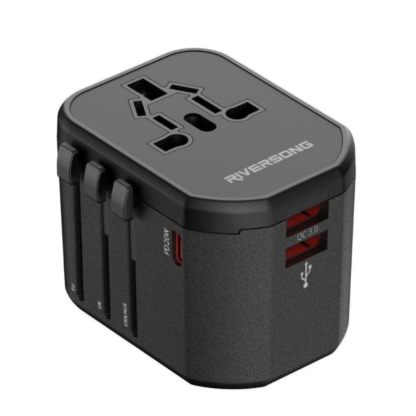 Riversong 4-in-1 Universal Travel Adapter (