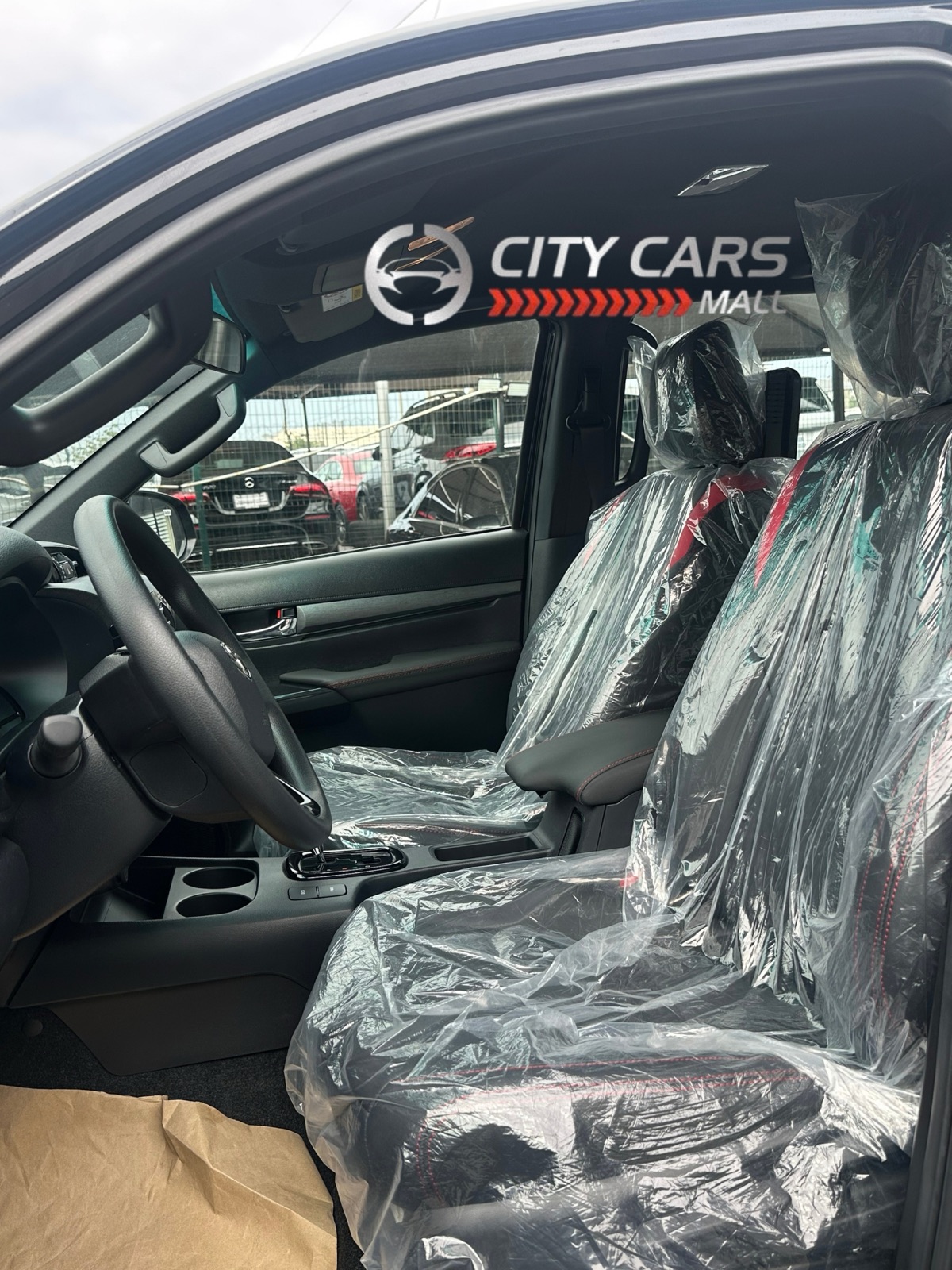 Toyota Hilux Double Cabin Black Pickup Truck